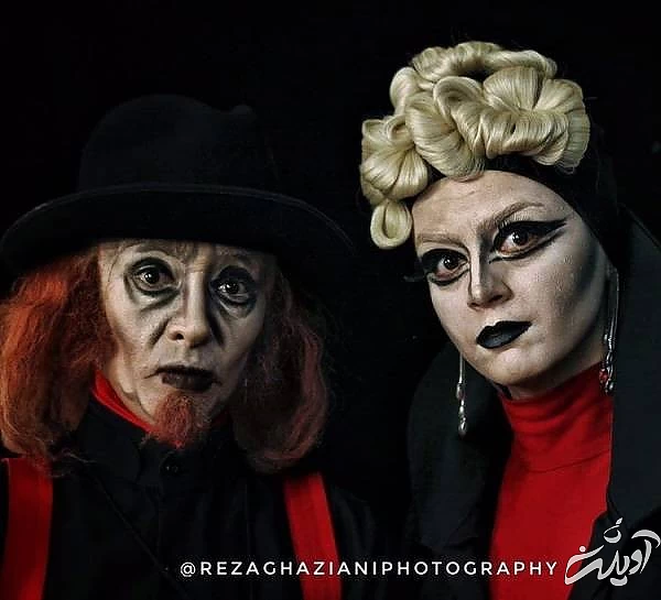 شبنم فرشادجو و پانته آ پناهی ها در نمایش هملت شبنم فرشادجو و پانته آ پناهی ها